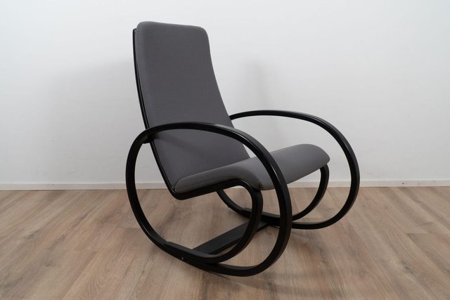 Vintage Ej25 Rocking Chair By Jorgen Gammelgaard For Erik Jorgensen For Sale At Pamono