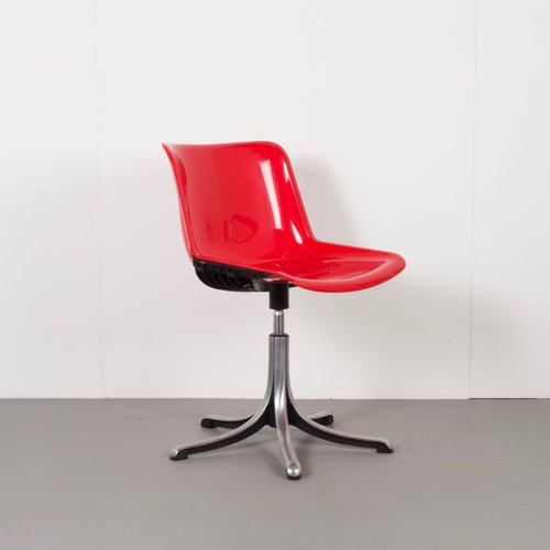 Italian Height Adjustable Modus Swivel Office Or Desk Chair By Osvaldo Borsani For Tecno 19070s For Sale At Pamono