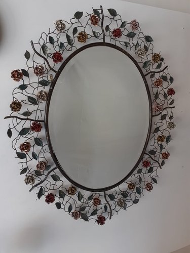 Vintage Rose Brass Mirror For At, Mosaic Mirror Pier One Canada