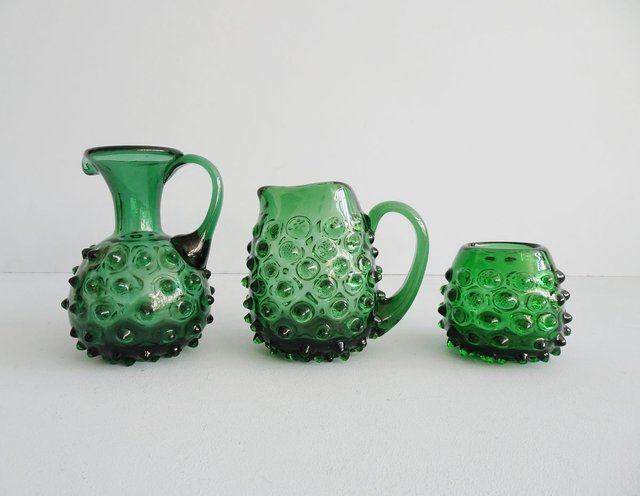 Murano Glass Pitchers 1960s Set Of 3 For Sale At Pamono Unfollow green glass pitchers to stop getting updates on your ebay feed. pamono