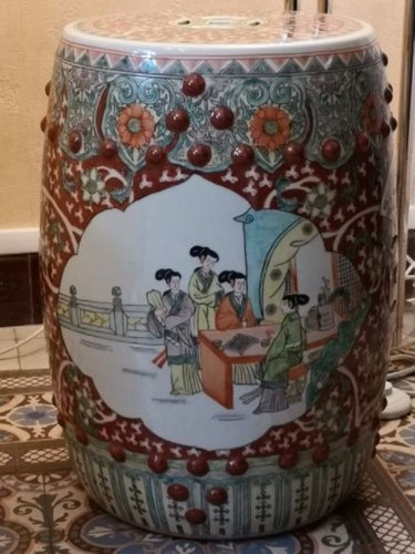 19th Century Chinese Green Garden Seat Stool For At Pamono - Chinese Garden Seat Ceramic 19th Century Chinese Green Garden Seat Stool For At Pamono - Chinese Garden Seat Ceramic