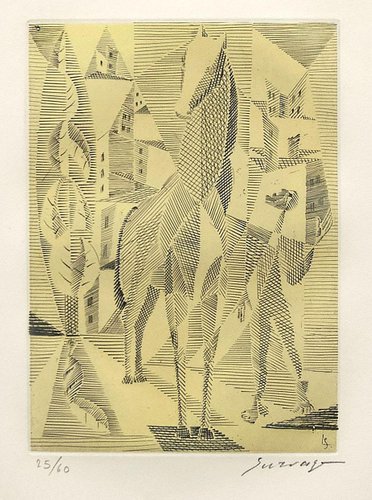 Horse Etching By Leopold Survage 1953 For Sale At Pamono Horse Etching By Leopold Survage 1953 For Sale At Pamono