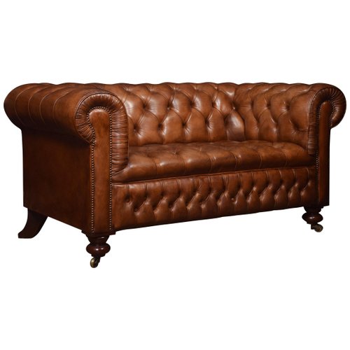 Chesterfield Long Chair Off 70, Vintage Leather Chesterfield Sofa