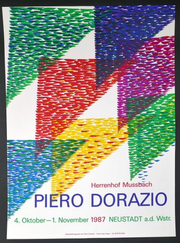 Piero Dorazio ポスター Piero Dorazio ポスター Piero Dorazio Original Art Poster - 32.7