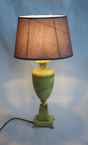Large Marble Table Lamps 1960s Set Of, Marble Table Lamps