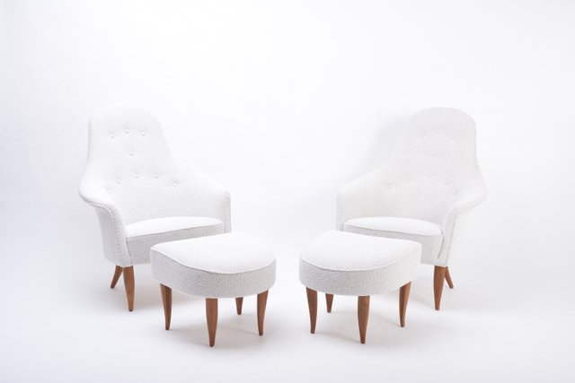 Stora Adam Lounge Chairs Ottomans By Kerstin Hörlin Holmquist 1960s Set Of 4 For At Pamono - Adams Usa White Stackable Chaise Lounge Chair Stora Adam Lounge Chairs Ottomans By Kerstin Hörlin Holmquist 1960s Set Of 4 For At Pamono - Adams Usa White Stackable Chaise Lounge Chair