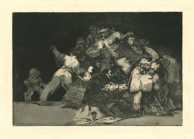 Francisco Goya, Disparate General, 1875, Etching for sale at Pamono