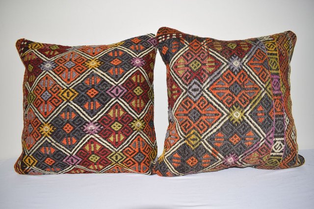 tribal throw pillow