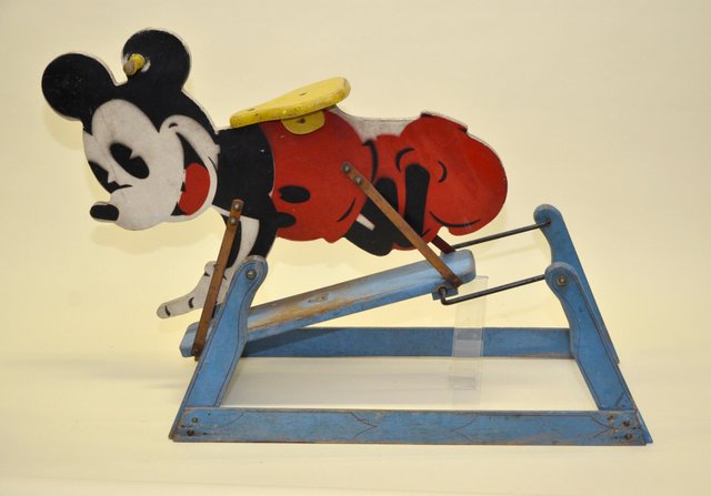 Mickey mouse sales rocking horse