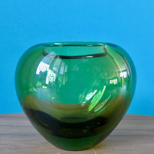 Small Heart Vase by Per Lütken for Holmegaard, 1956 for sale at Pamono