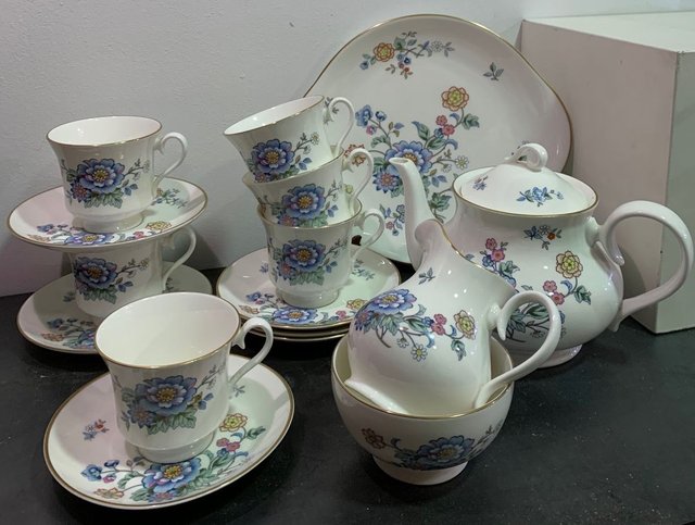 15pcs Set Vintage Miniature White Porcelain Tea Set Pot Cup Plate Tableware  Dollhouse House Model Room Items Furniture Decor | Quick & Secure Online  Checkout | Temu