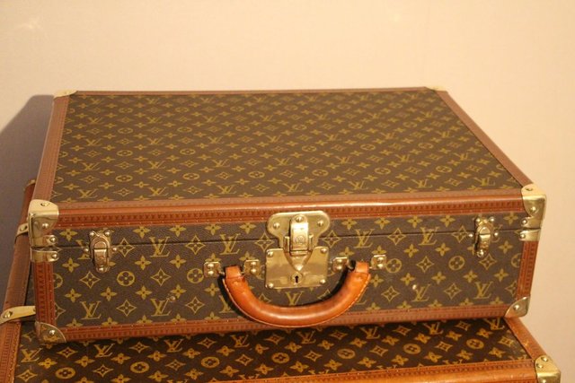 Suitcase Monogram Canvas by Louis Vuitton, 1980s for sale at