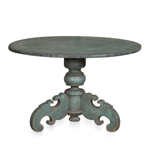 19th Century Dutch Painted Wood Dining Table 1880s For At Pamono 19th Century Dutch Painted Wood Dining, How To Paint An Antique Dining Table