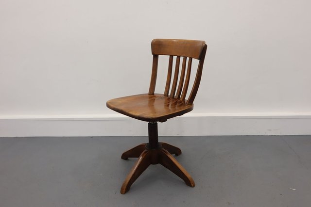 Chaise De Bureau De Stoll Giroflex Suisse 1940s En Vente Sur Pamono