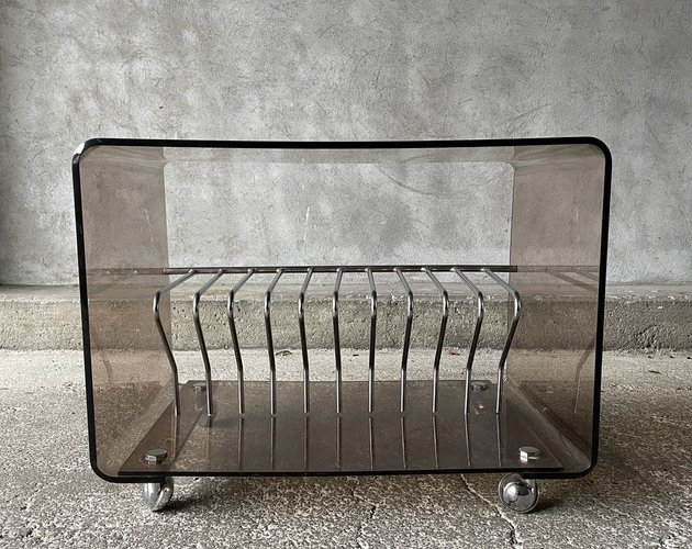 Plexiglass Coffee Table With Lp Storage From Roche Bobois 1970s For At Pamono - Vinyl Record Storage Coffee Table Plexiglass Coffee Table With Lp Storage From Roche Bobois 1970s For At Pamono - Vinyl Record Storage Coffee Table