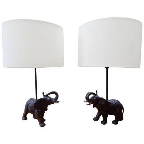 Lampe éléphants - Brocante En Ligne Lampe éléphants - Brocante En Ligne