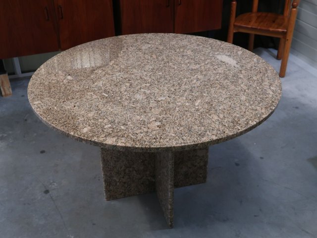 Pink Granite Dining Table 1970s For At Pamono Pink Granite Dining Table 1970s For, Real Granite Dining Table