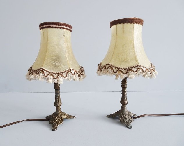 Antique Style Table Lamps 1970s Set Of 2 For Sale At Pamono