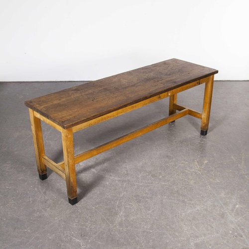 Rechteckiger Schul Labortisch 1950er Bei Pamono Kaufen