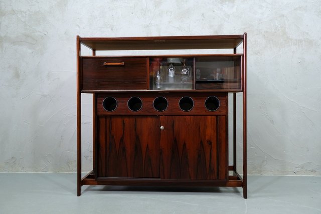 Danish Rosewood Dry Bar Cabinet By Erik Buch For Dyrlund 1960s At Pamono Danish Rosewood Dry Bar Cabinet By Erik, Dry Bar Furniture