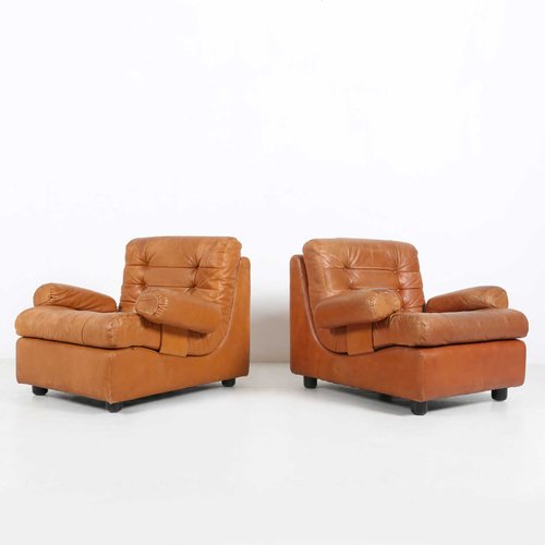 Mid Century Club Chairs 1960s Set Of 2 For Sale At Pamono