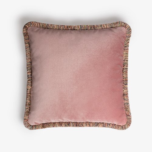 Pink deals fringe pillow