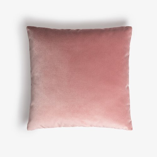 pink velour cushions