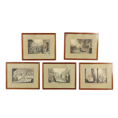 Drawings On Canvas By Giovanni Antonio Sasso For Sale At Pamono
