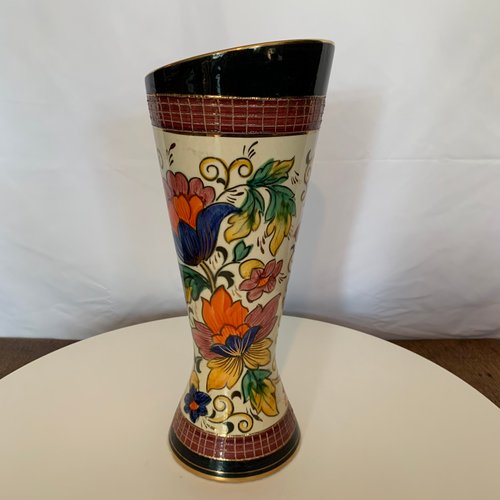 Precies Dialoog Eeuwigdurend Vase from Hubert Bequet, 1960s for sale at Pamono