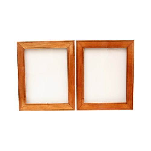 Biedermeier Cherry Wood Picture Frames, Set of 2 for sale at Pamono