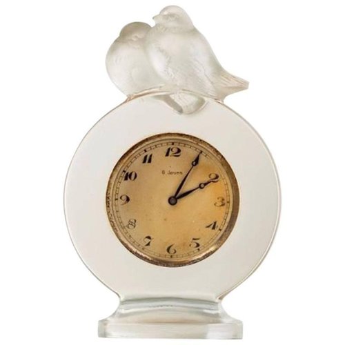 Pierrots Eight Days Clock By René, Shabby Chic Alarm Clock Uk