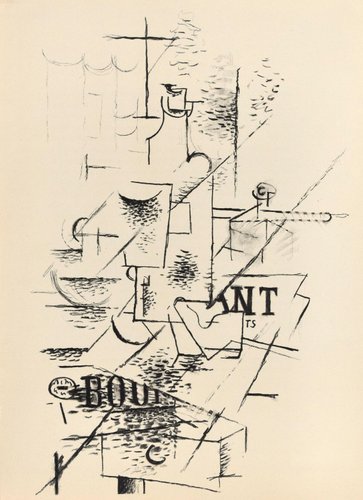 Vintage 1959 Georges Braque Vintage 1959 Georges Braque