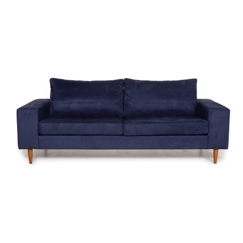 indivi 2 blue fabric 3 seater sofa from boconcept for sale at pamono