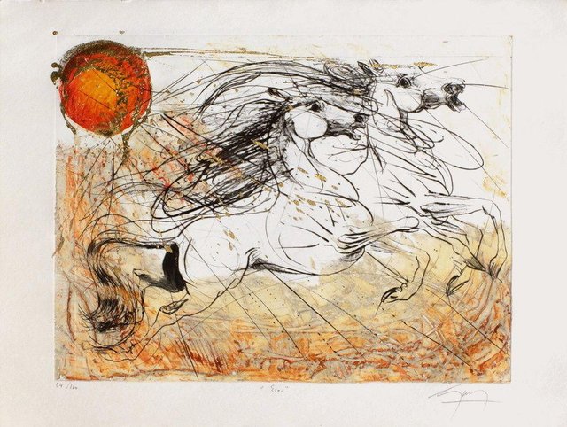 Dessin Original De Jean Marie Minguez - Planche Crayonné Signée - Féérie