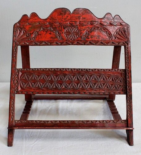 Vintage Rustic Oak Lectern for sale at Pamono