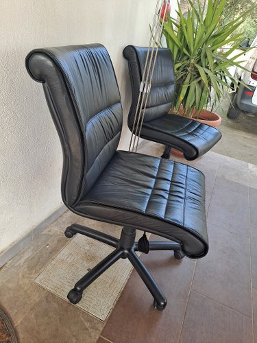 Vintage Italian Executive Chair For, Italian Designer Leather Chairs