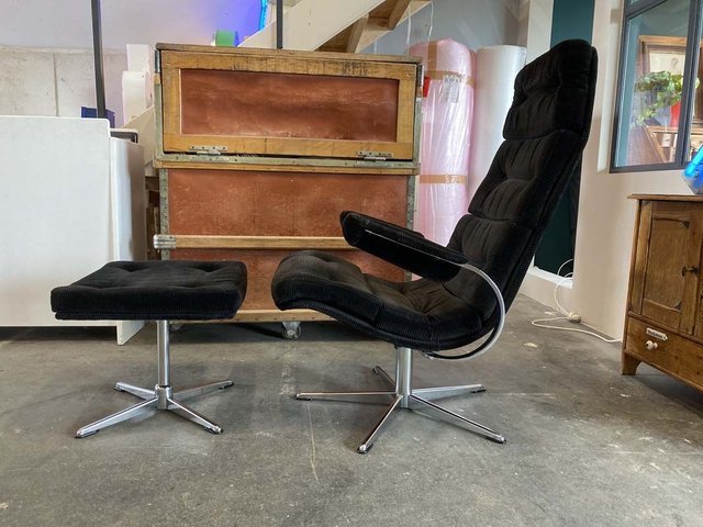 Lounge Chair Ottoman 1960s Set Of 2, Are Eames Chairs Comfortable Reddit