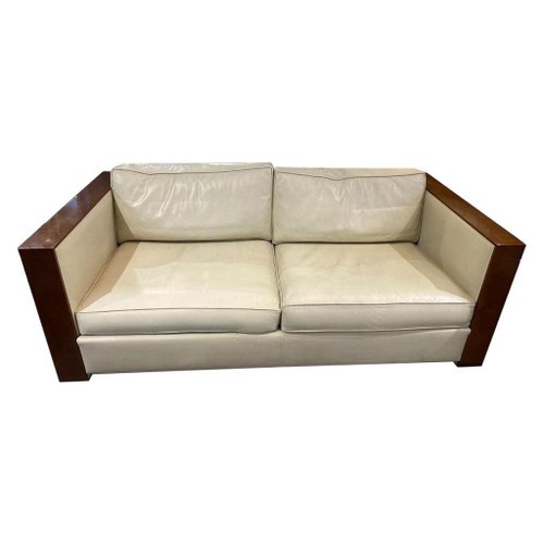 Leather Sofa By Hugues Chevalier For, Greyson Leather Sofa