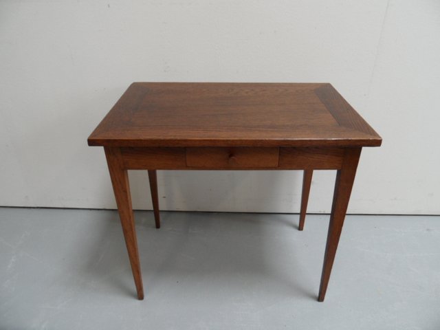 Vintage Dutch Oak Side Table For At Pamono Vintage Dutch Oak Side Table For, Antique Shaker End Table