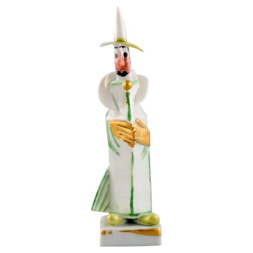 Figure in Hand-Painted Porcelain by Peter Strang for Meissen, Late