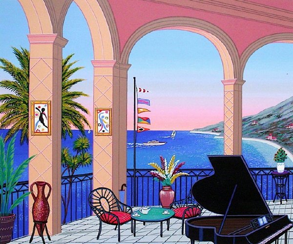 Terrasse au piano by Francis Fanch Ledan for sale at Pamono