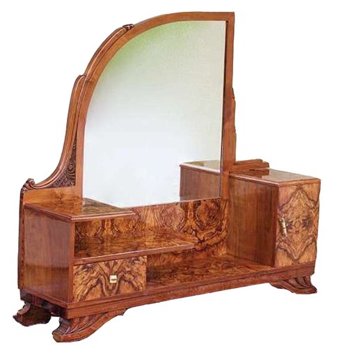 Art Deco Psyche Mirror For At Pamono, Wagner Free Standing Jewelry Armoire With Mirror