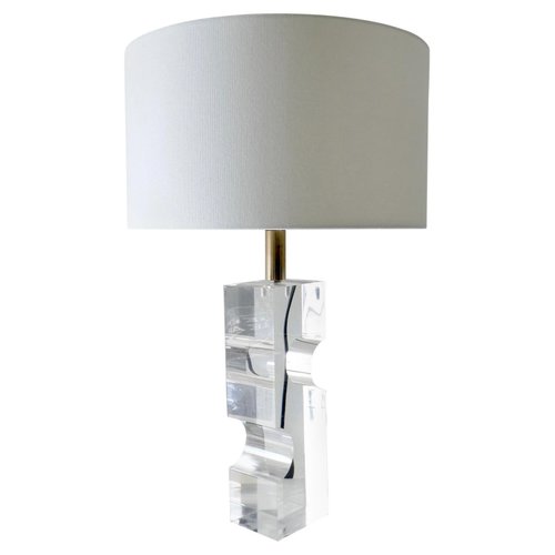 Lucite Table Lamp 1970s For At Pamono, Drexel Heritage Table Lamps Collection