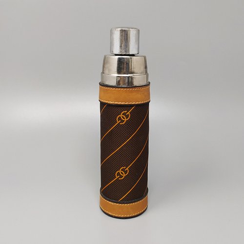 Brown Monogrammed Canvas Thermos Flask from Gucci, Italy, 1970s for sale at  Pamono