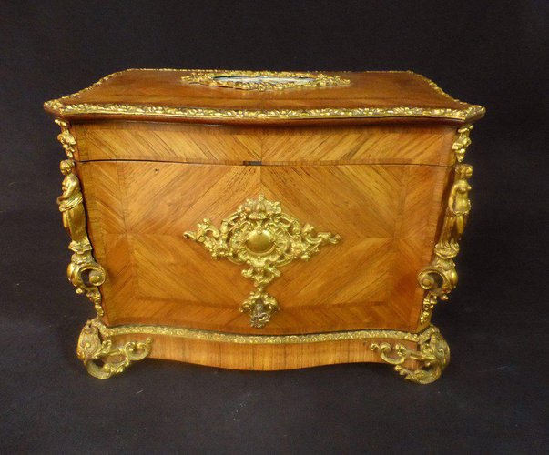 Antique French Wood Liquor for sale at Pamono