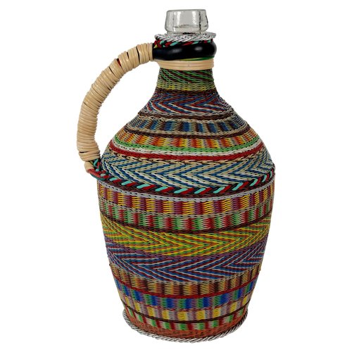 Hungarian Woven Wire Bottle, 1960 for sale at Pamono