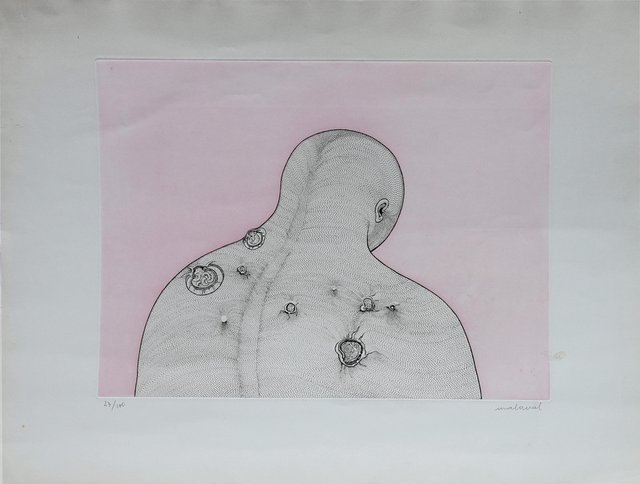 Robert Malaval, Homme de Dos, 1969 bei Pamono kaufen