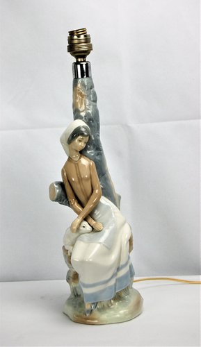 Vintage Lamp From Zaphir Spain For, Lladro Nao Table Lamps