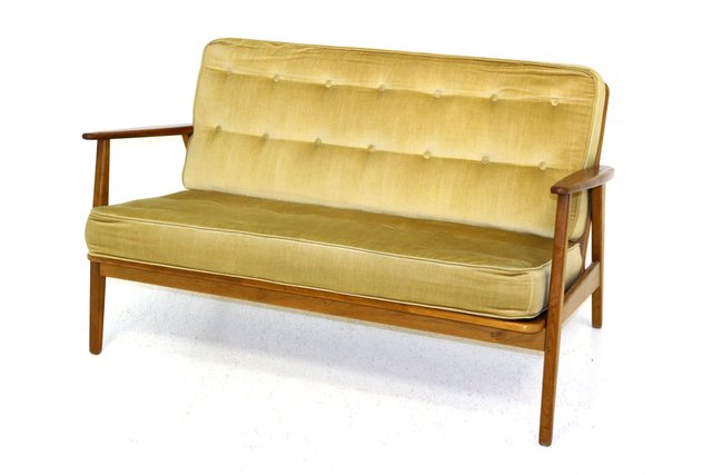 Velvet Festool Sofa by Eric Wørtz & Tue Poulsen for Ikea, Sweden, 1960s for  sale at Pamono