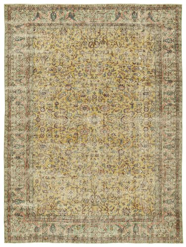 Vintage Turkish Beige Area Rug for sale at Pamono
